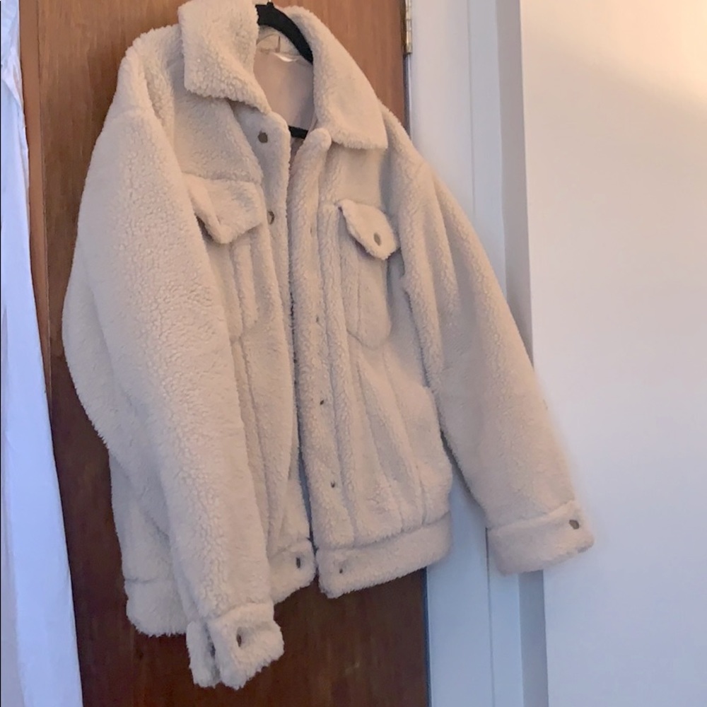 Free People Shearling Teddy Jacket!!